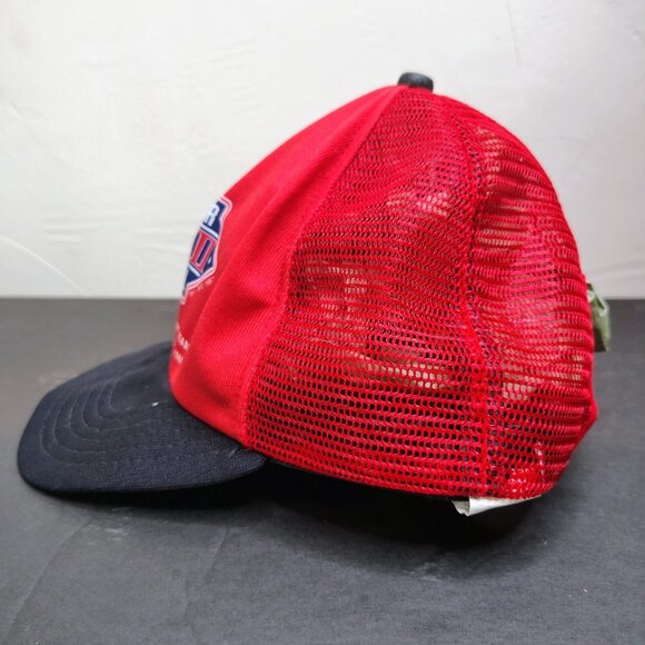 Vintage Super Bowl XXII New Era Hat Cap Snap Back Mesh Trucker Football NFL Mens - Picture 3 of 12